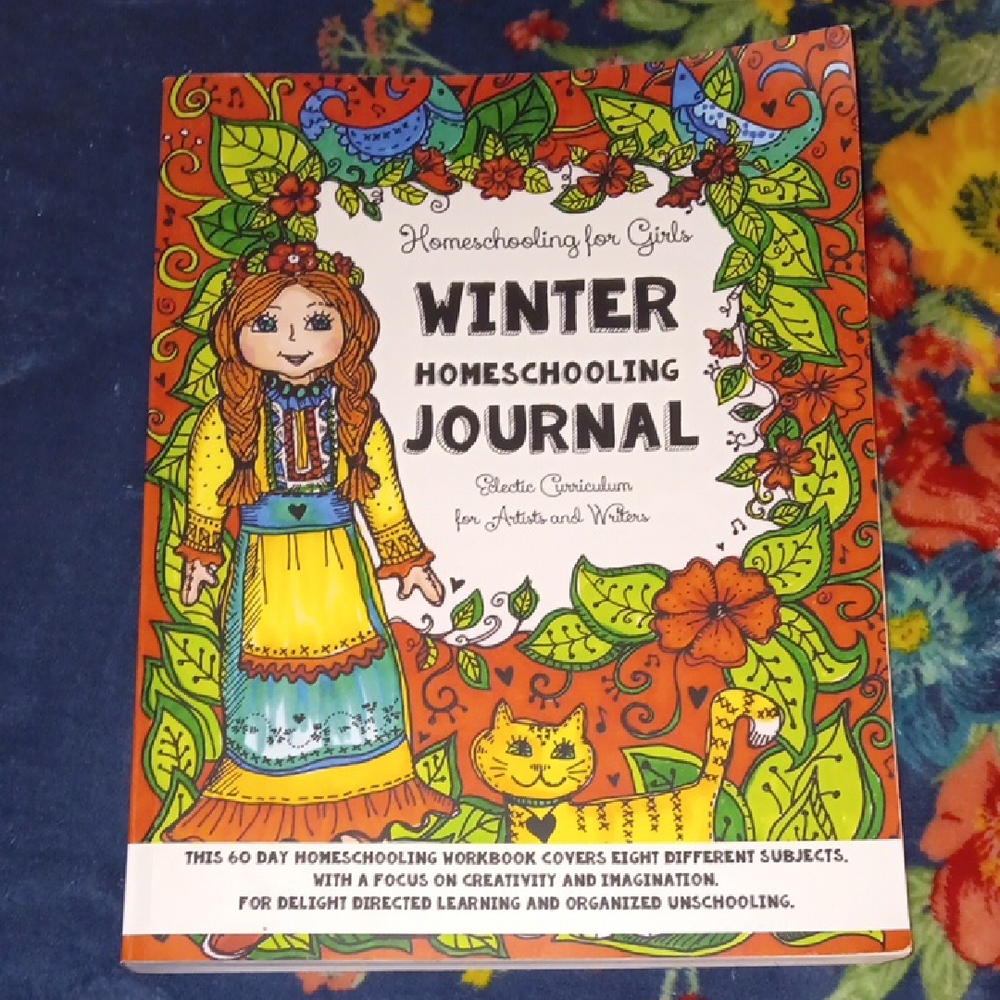 The Thinking Tree Funschooling Winter Homeschooling Journal for Girls